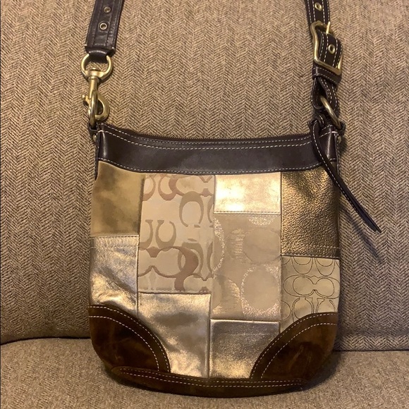 Coach Handbags - Coach signature patchwork bag G0771-F10387